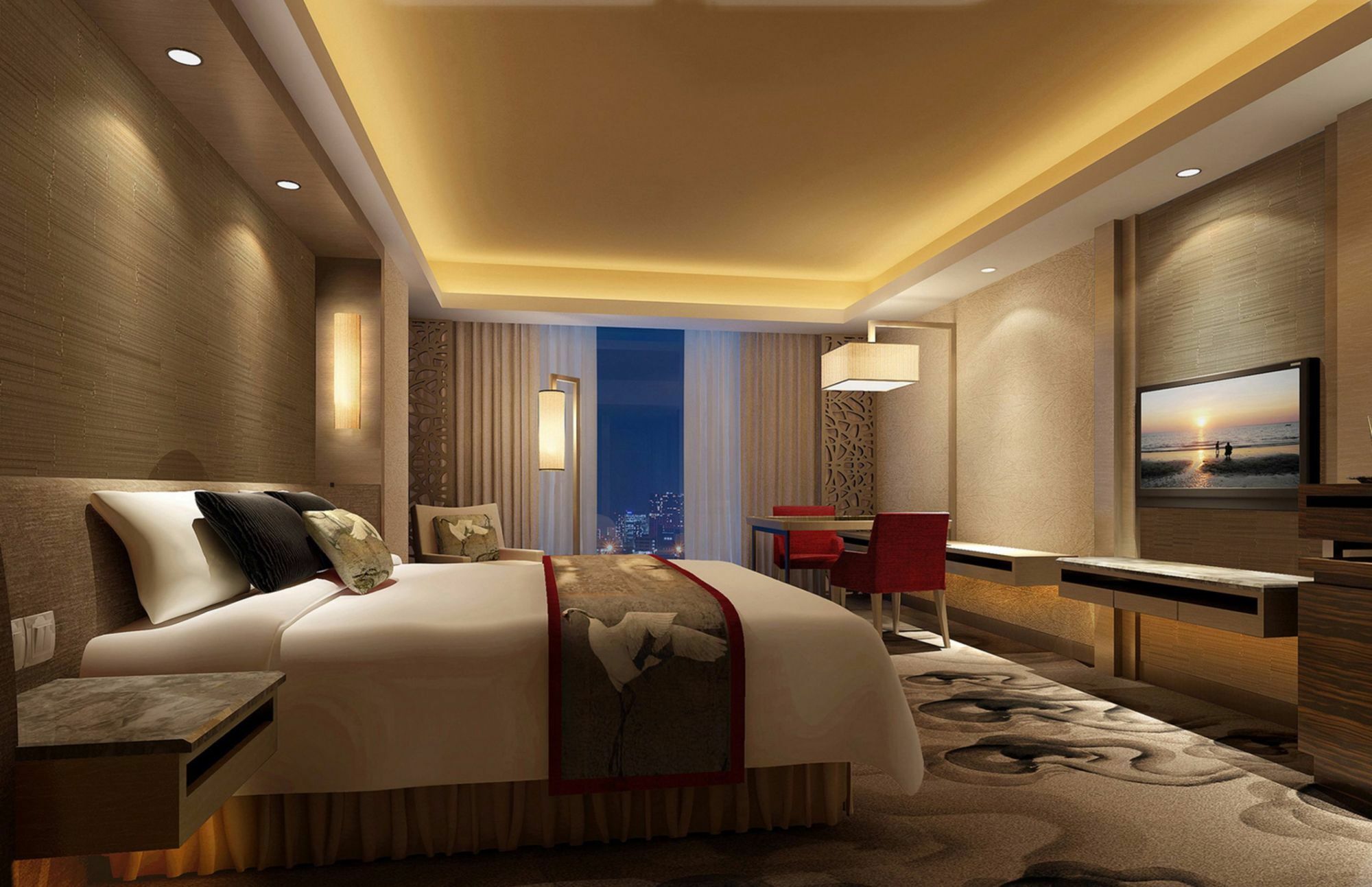 Jinan Luxury Blue Horizon Hotel Eksteriør billede