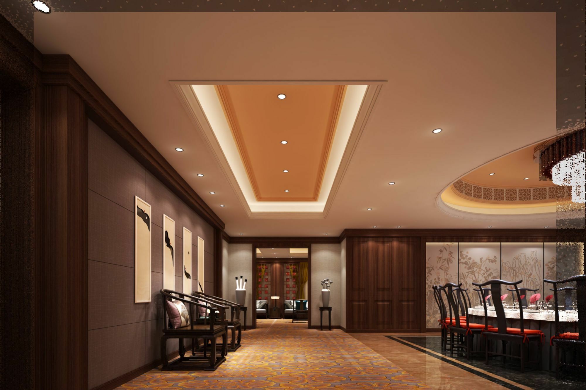 Jinan Luxury Blue Horizon Hotel Eksteriør billede