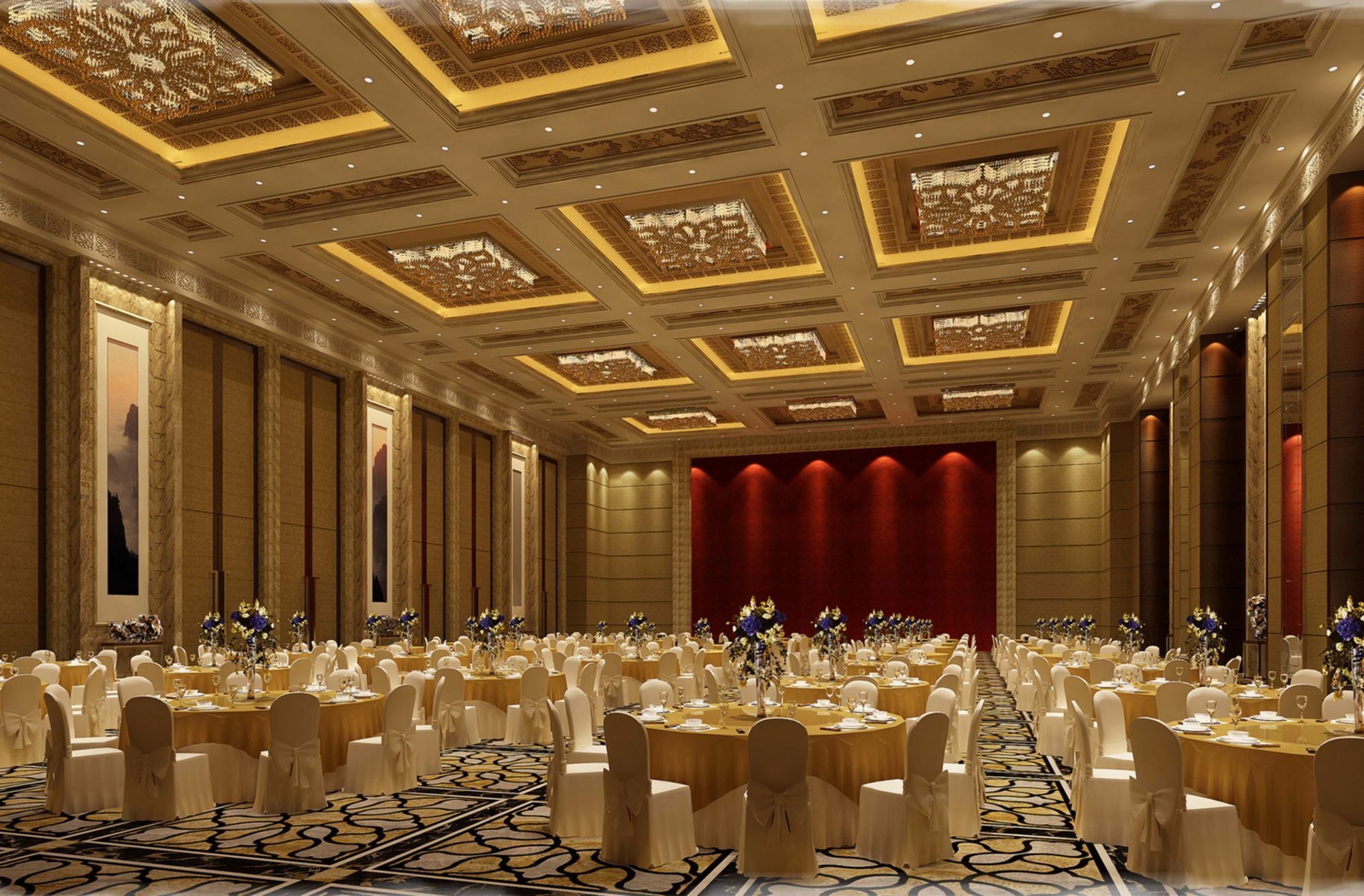 Jinan Luxury Blue Horizon Hotel Eksteriør billede