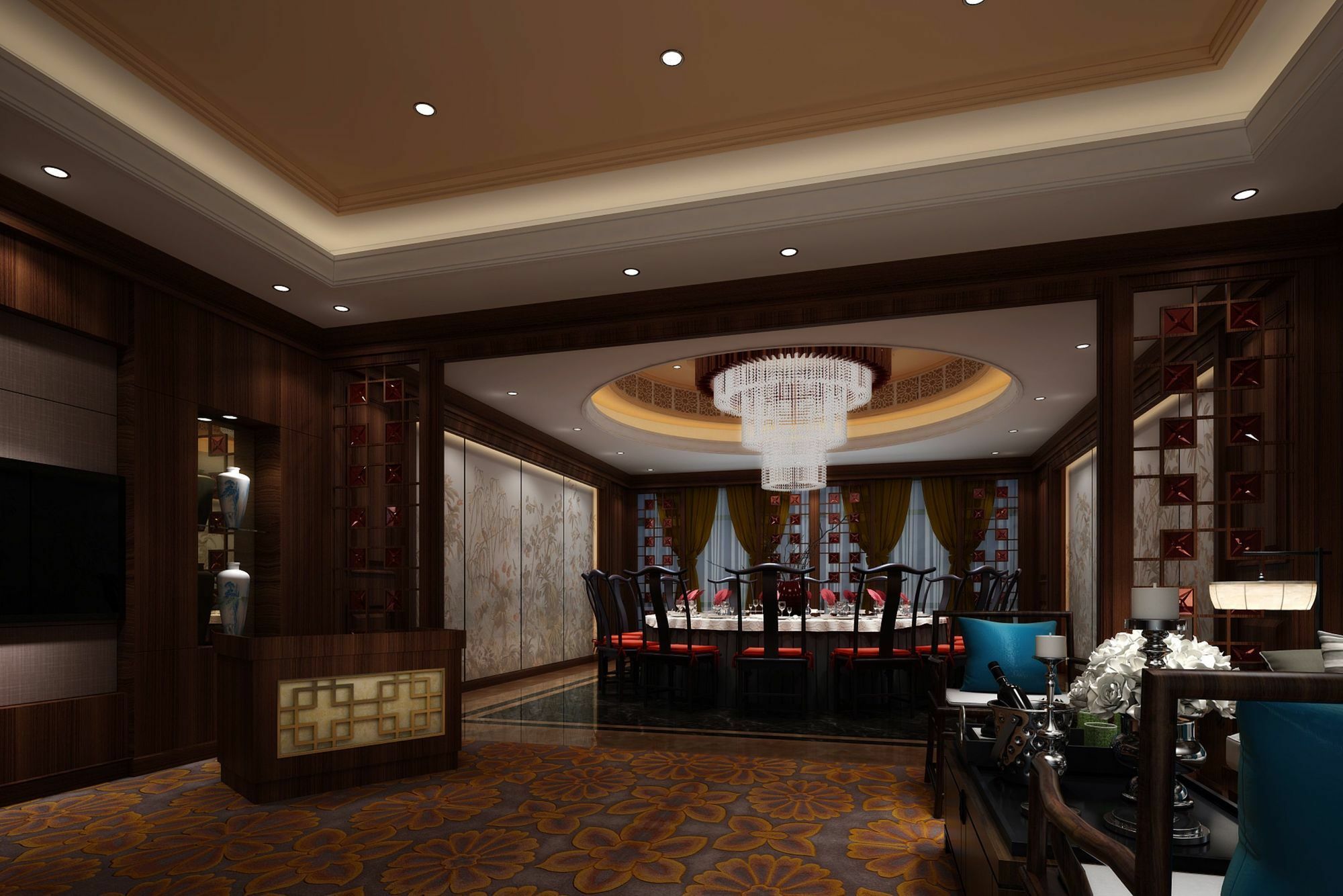 Jinan Luxury Blue Horizon Hotel Eksteriør billede